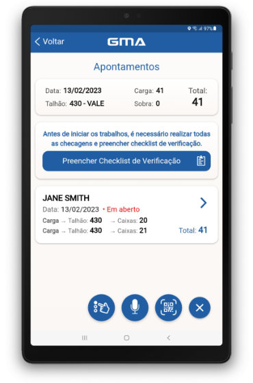 Apontamentos Digitais no Campo