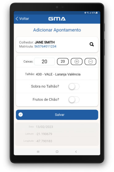 Geolocalização Automática